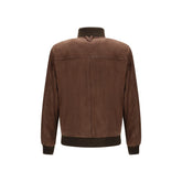 Valstar Brown Calf Leather Bos Taurus Bomber